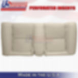 2004-2008 Toyota Solara Rear Bench Bottom Leather Seat Cover Tan