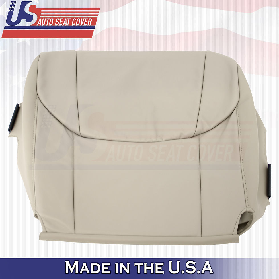 Thumbnail: 2005 -2012 Fits Toyota Avalon DRIVER Bottom Leather Cover tan