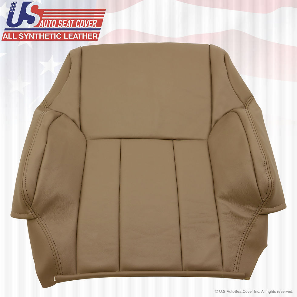 Thumbnail: Driver Top lean back Seat Cover Tan Fits 1996 - 2002 Toyota 4Runner