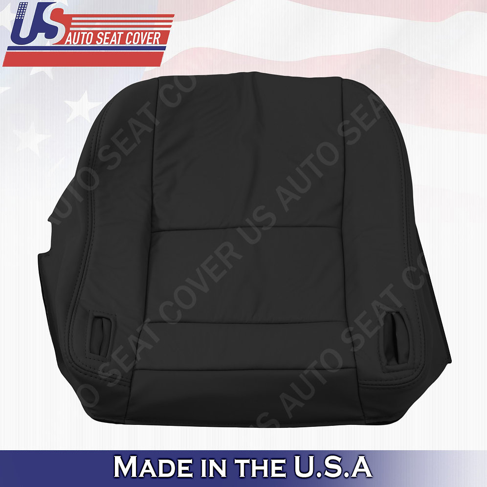 For 1997 to 2001 Lexus ES300 Driver Bottom Leather Seat Cover Black