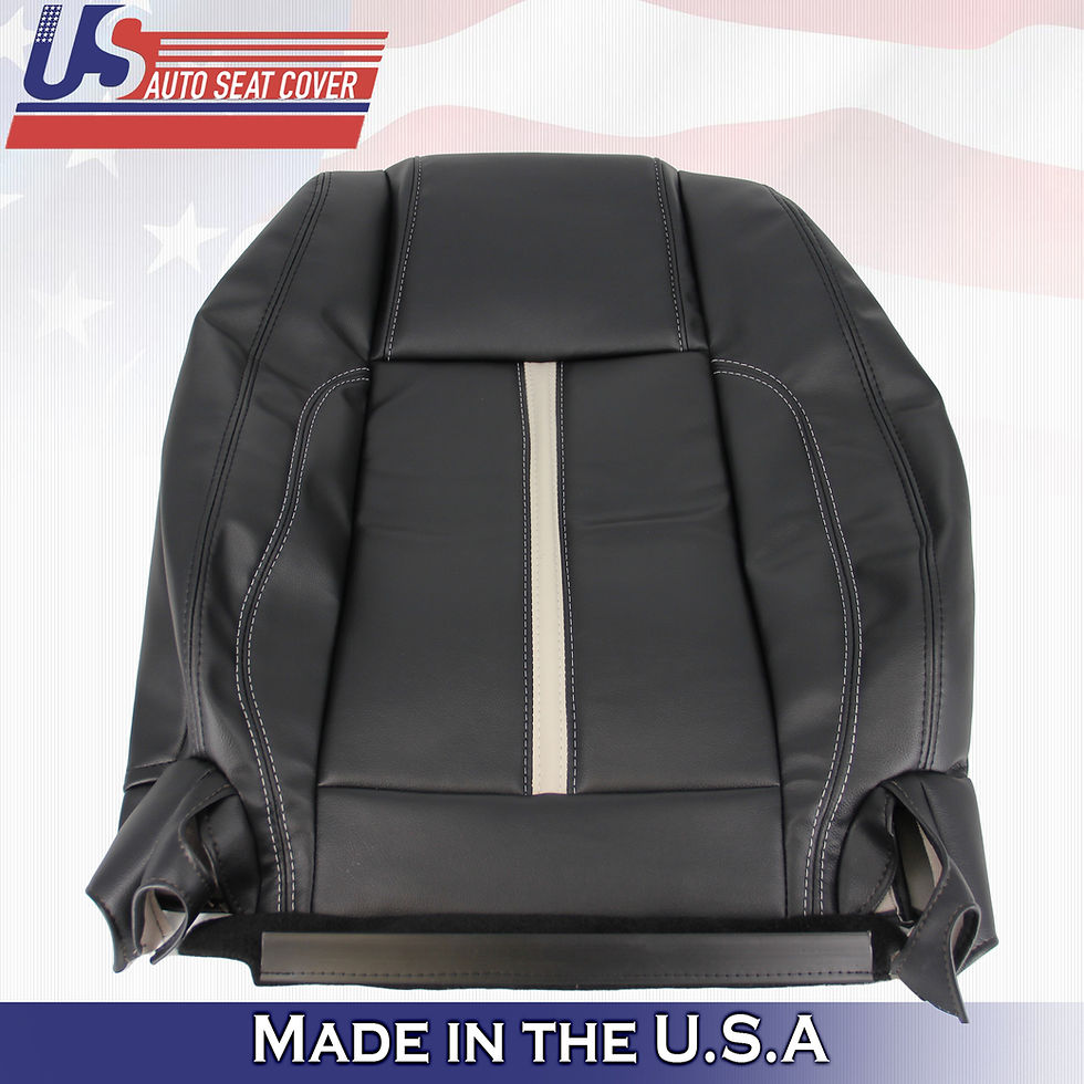 Thumbnail: 2010-2014 Ford Mustang GT Driver Top Genuine Leather Cover Black