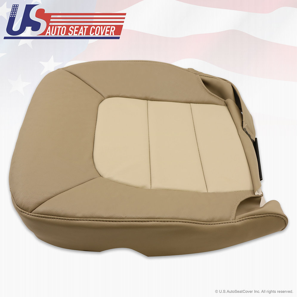 20032006 Ford Expedition Eddie Bauer Driver Bottom Leather Seat Cover usautoseatcover