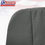 Thumbnail: 2007-2010 Dodge Ram 2500 Driver Bottom Cloth Seat Cover In Med. Slate Gray
