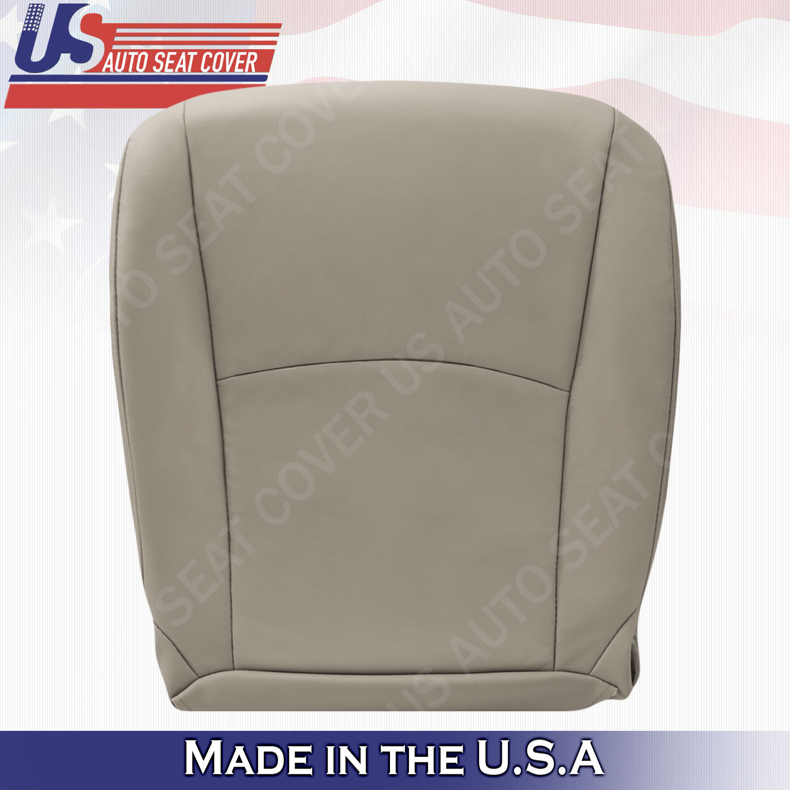 2008-2013 Toyota Highlander Passenger Bottom Leather Seat Cover Tan