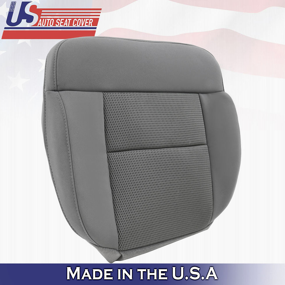 Thumbnail: 2004-2006 Ford F150 FX2 FX4 Driver Bottom Cloth Seat Cover in Gray