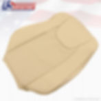 Thumbnail: For 2010 to 2015 Lexus RX350 Front Set Perforated Leather Seat Cover Tan