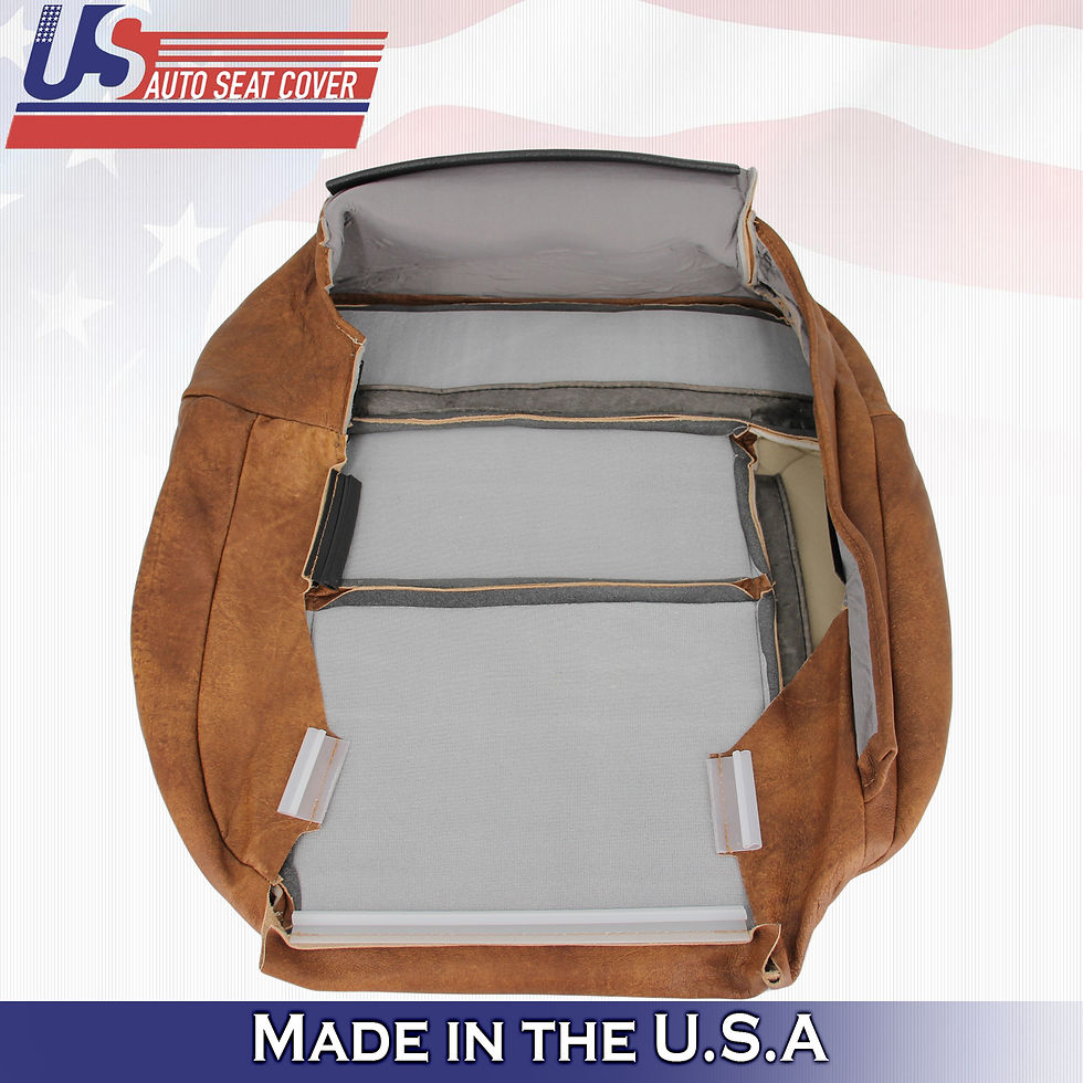 Thumbnail: 2004-2008 Ford F150 Driver Bottom King Ranch Leather Seat Cover
