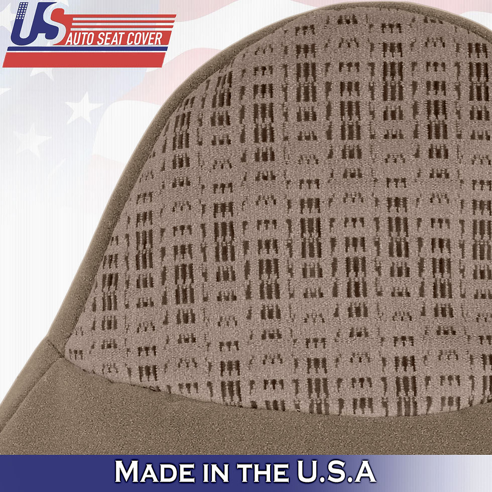 Thumbnail: 1999 2000 Ford F250 F350 F450 F550 XLT Driver Top Seat Cover Tan