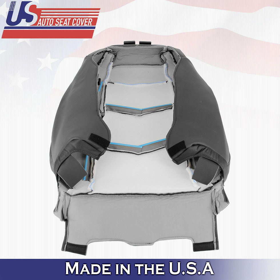 Thumbnail: 2015-2020 Cadillac Escalade Passenger Top Bottom Leather Black Perforated
