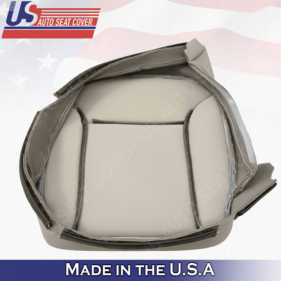 Thumbnail: For 2007-2012 Mercedes Benz GL350 Driver Bottom Leather Cover Gray