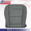 Thumbnail: 2001-2006 Acura MDX Driver Bottom Perforated Leather Seat Cover GRAY