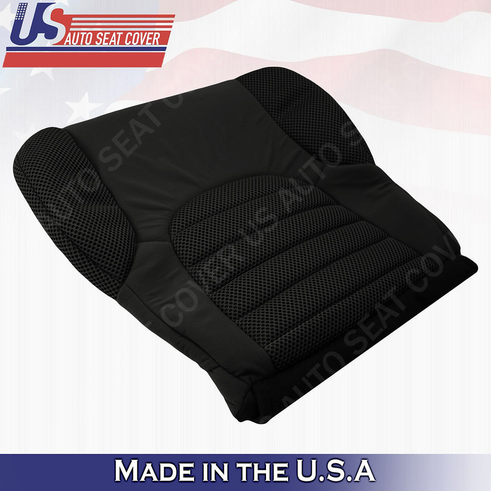 Thumbnail: 2007-2015 Nissan Pathfinder Passenger Bottom Cloth Dark Gray Seat Cover