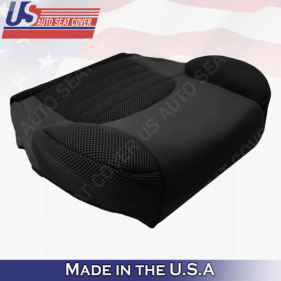 Thumbnail: 2007-2015 Nissan Pathfinder Passenger Bottom Cloth Dark Gray Seat Cover