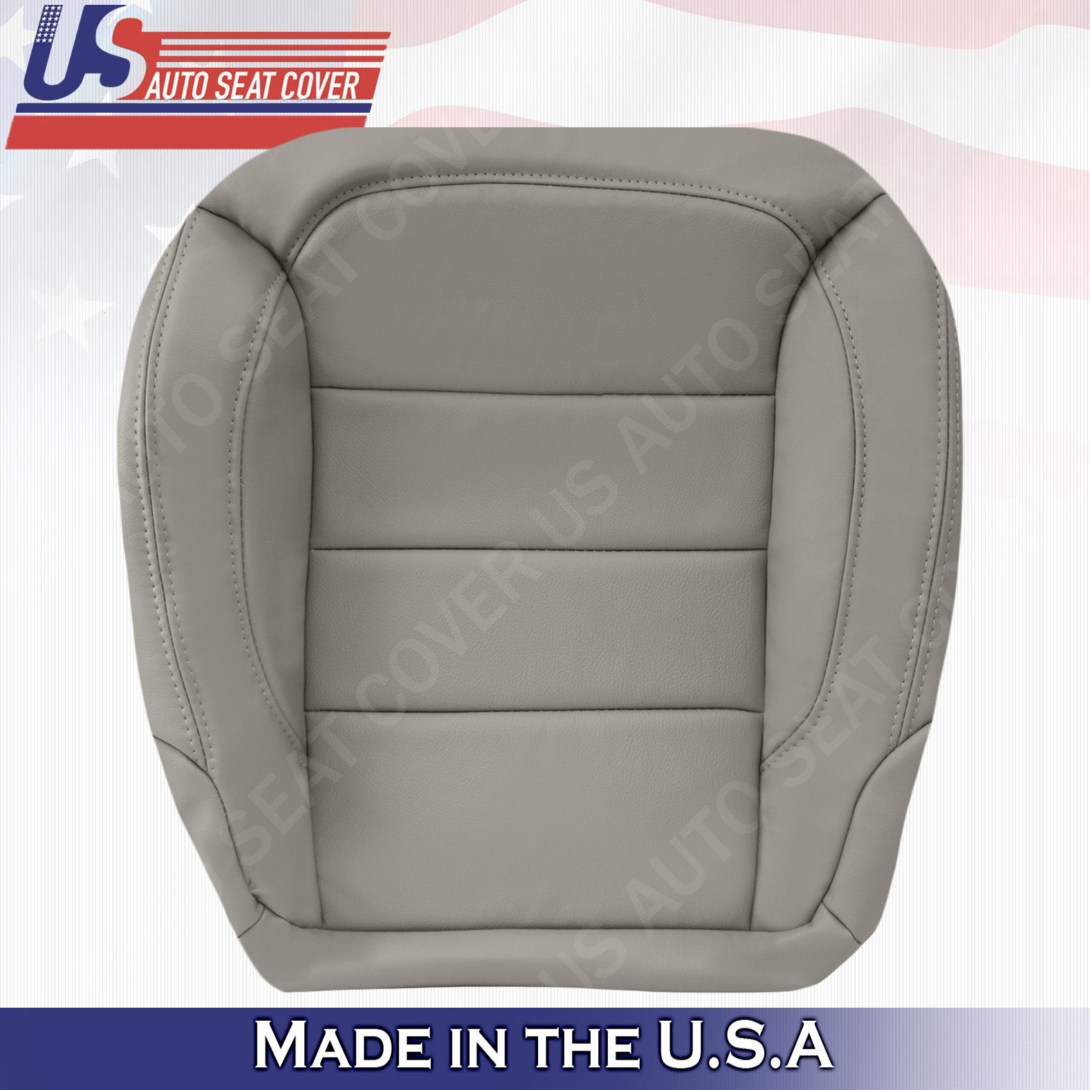 For 2012-2015 Mercedes-Benz ML63 ML250 ML350 Driver Bottom Leather Cover Gray
