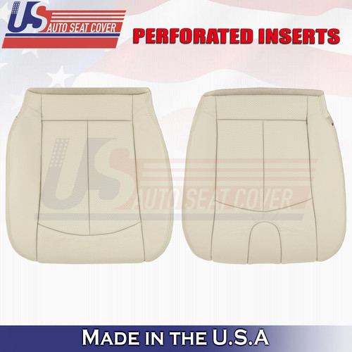 20092013 Infiniti G37/Q40 Driver/Passenger Bottom Leather seat Covers