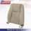 Thumbnail: 2005-2009 Ford Mustang Passenger Top and Bottom Leather Seat Covers Tan