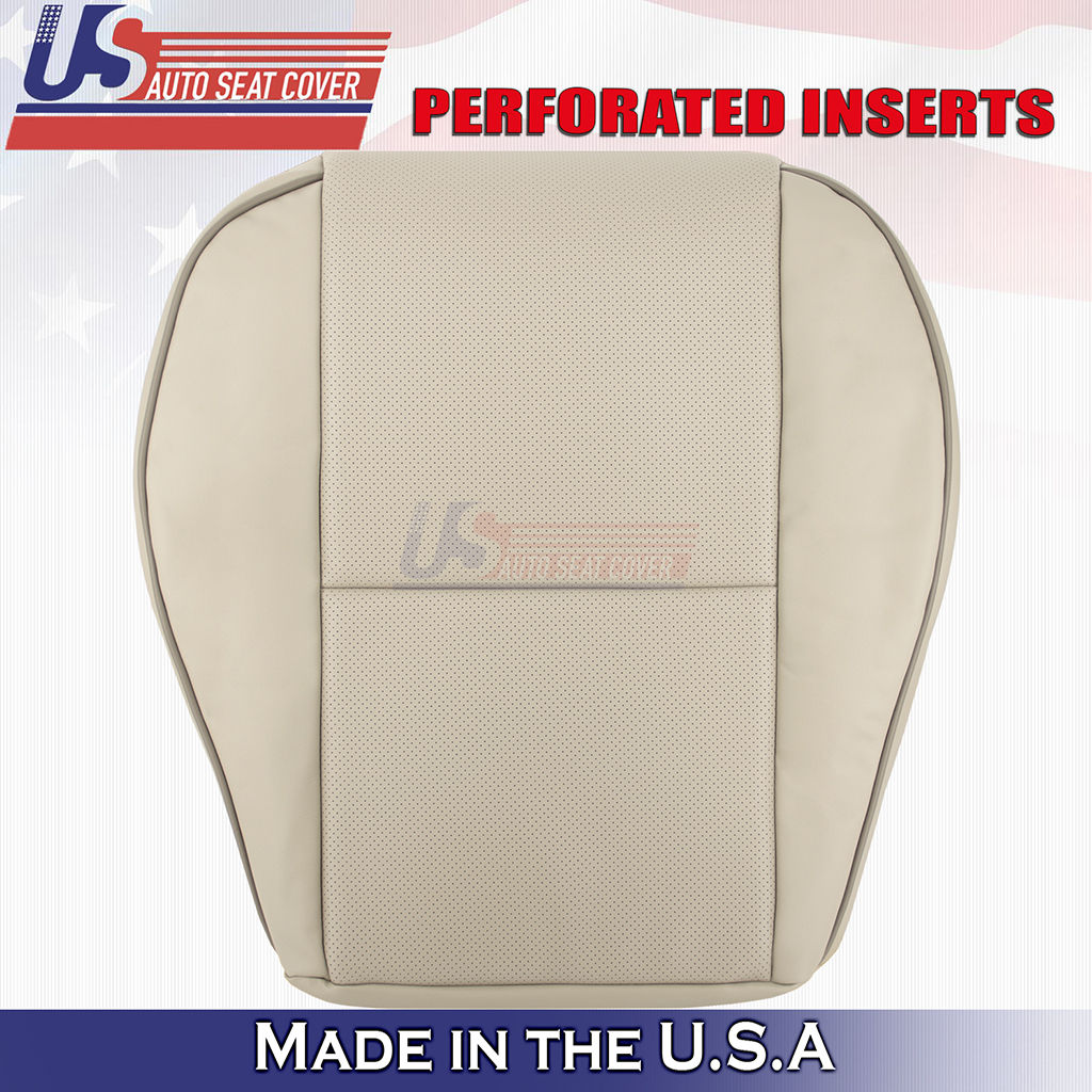 2001 to 2005 Lexus IS300 Driver Bottom Leather w/ Perforated Cover Tan