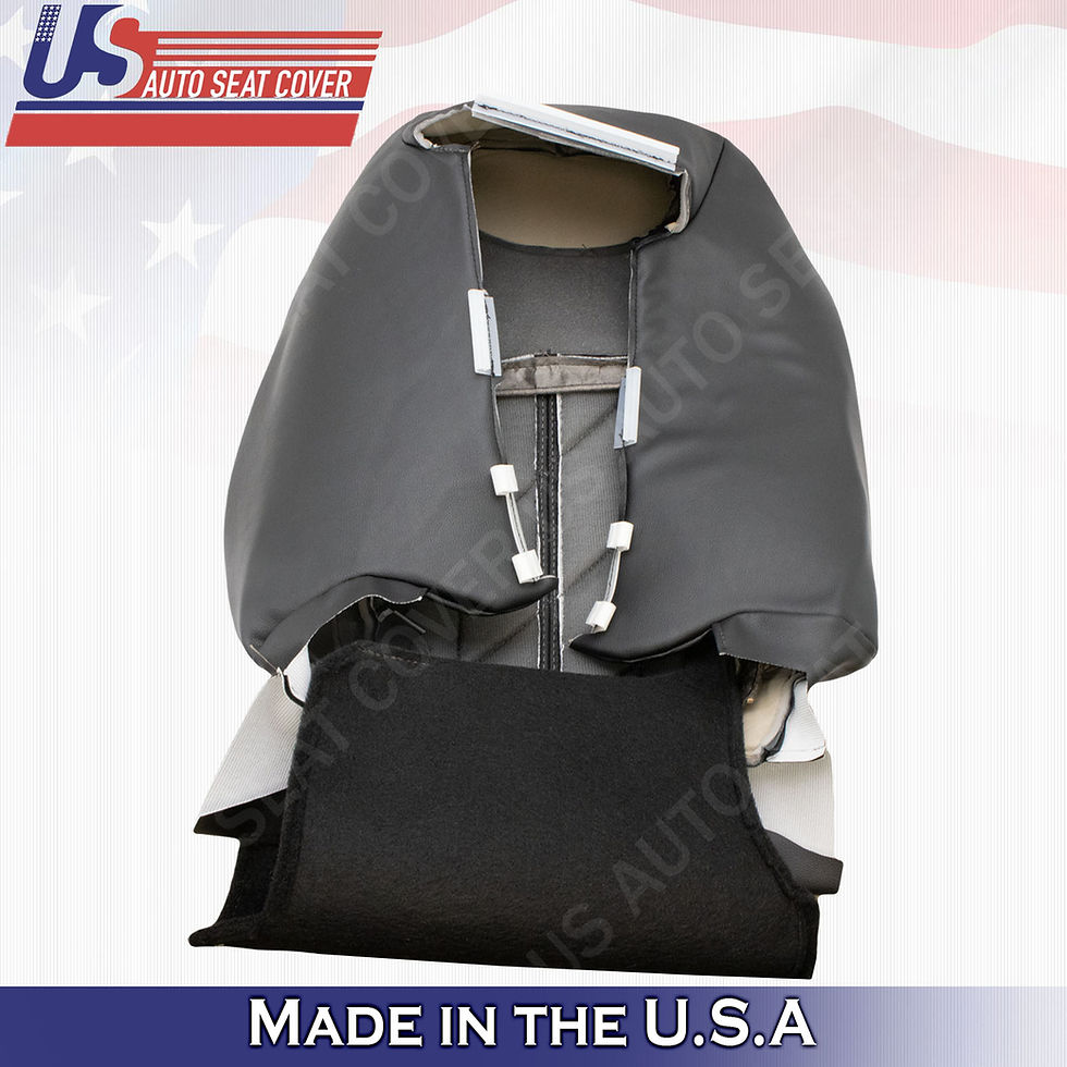 Thumbnail: 2009 to 2017 Infiniti FX37 Passenger Top Leather Seat Cover Black