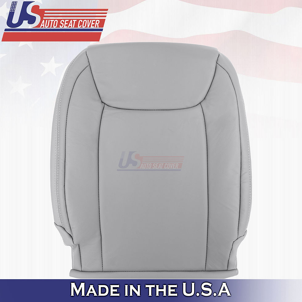 2004-2010 Toyota Sienna Driver Top Leather seat cover Gray