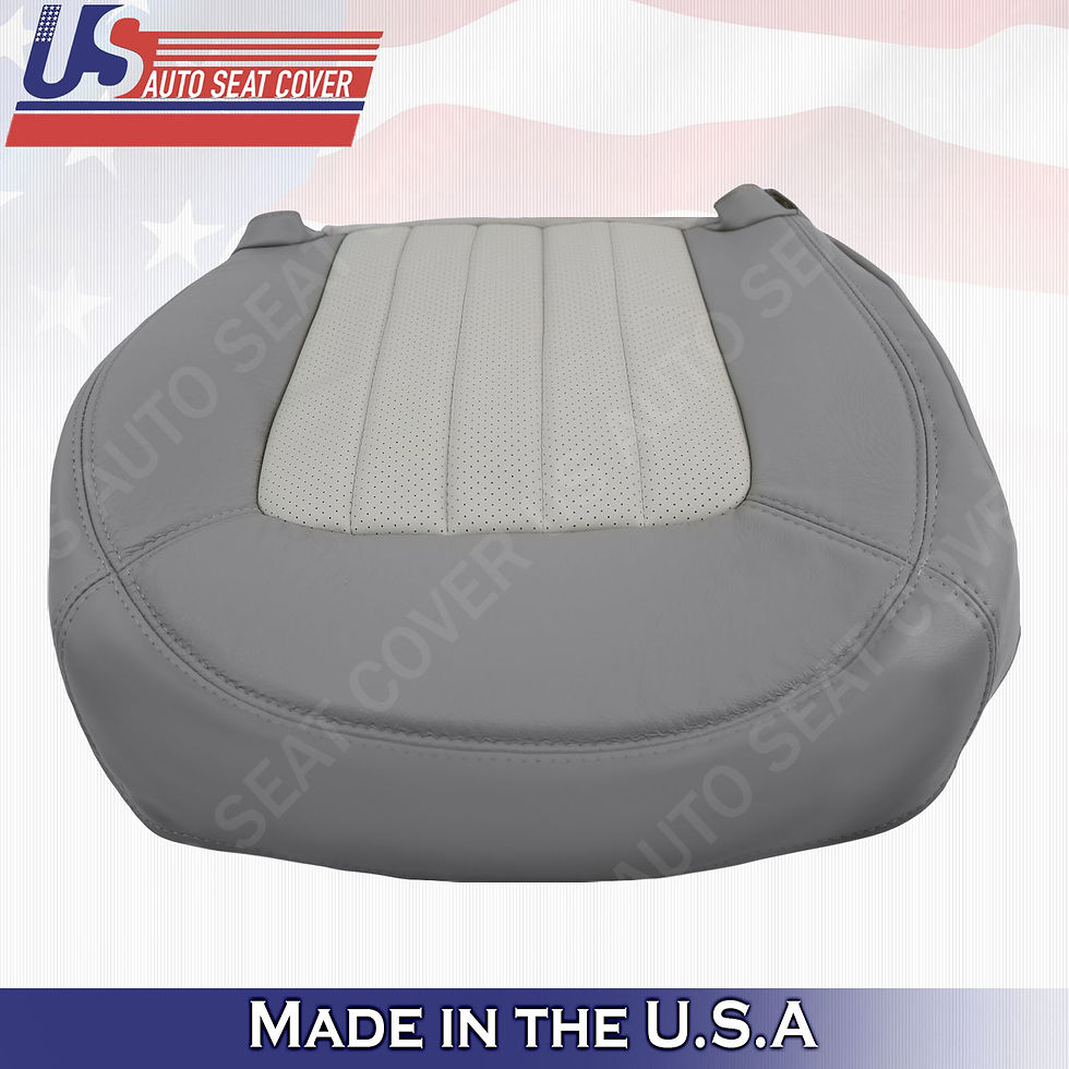 Thumbnail: 2002 - 2005 Mercury Mountaineer Passenger Bottom Leather Seat