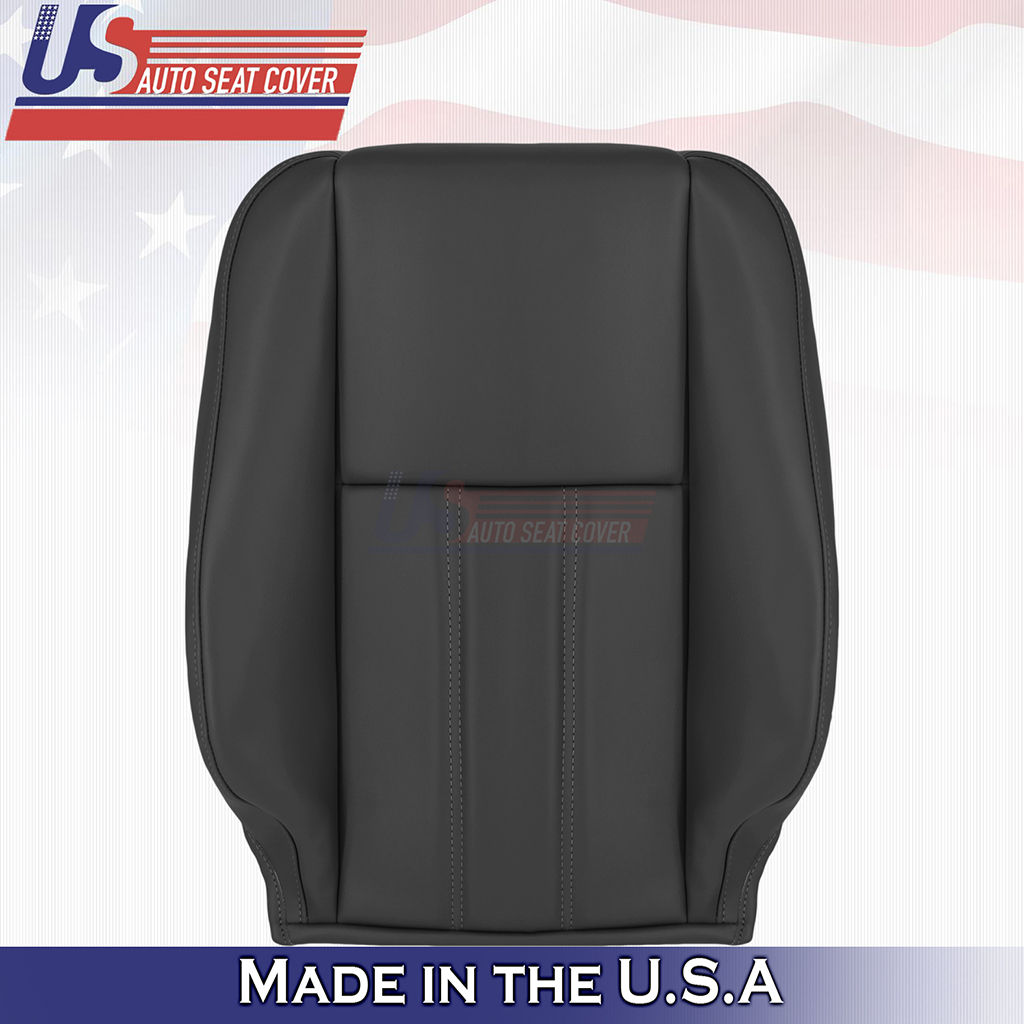 2008-2016 Chrysler Town&Country Driver Top Leather Cover Black