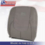 Thumbnail: 2002 2003 Dodge Ram Laramie Driver/Passenger Top Leather/Suede Seat covers Taupe