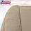 Thumbnail: 2001 - 2004 Nissan Pathfinder Passenger Bottom Leather Perforated Seat Cover Tan