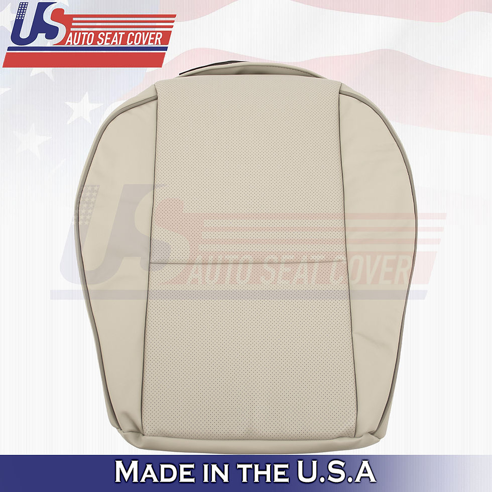 Thumbnail: 2001 to 2005 Lexus IS300 Passenger Bottom Leather w/ Perforated Cover Tan