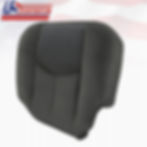 Thumbnail: 2003 2004 Chevy Avalanche Driver Bottom Cloth Seat Cover Dark Gray