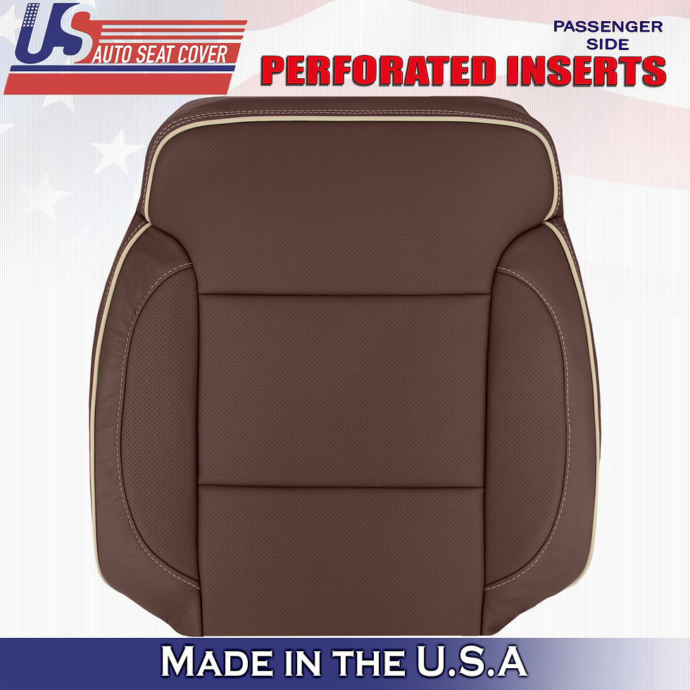 2014-2019 Chevy Silverado HIGH COUNTRY PASSENGER TOP Leather-Brown