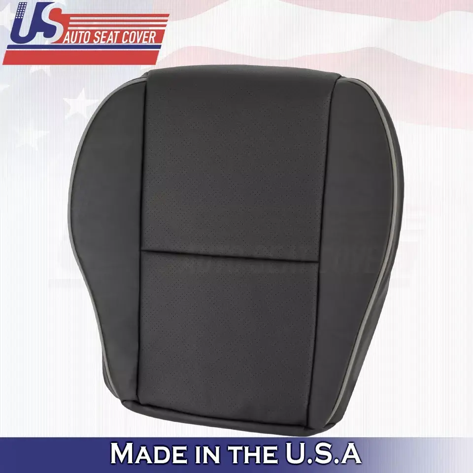 Thumbnail: 2001 to 2005 Lexus IS300 Passenger Bottom Leather w/ Perforated Cover Black