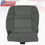 Thumbnail: 2007-2010 Dodge Ram 2500 Driver Bottom Cloth Seat Cover In Med. Slate Gray