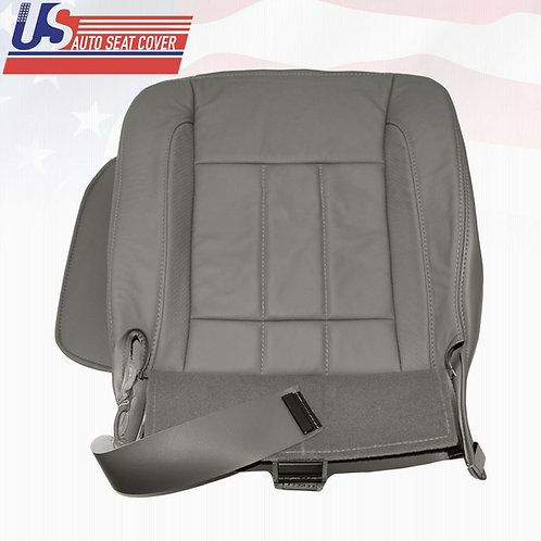 For 06 Dodge Ram 2500 MegaCab Laramie -Driver Side Bottom Leather Seat Cover Tan