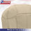 Thumbnail: 2002 Cadillac Escalade Driver Top & Bottom Tan Leather Seat Covers
