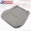 Thumbnail: 1996-2000 TOYOTA 4 RUNNER PASSENGER BOTTOM LEATHER SEAT COVER GRAY