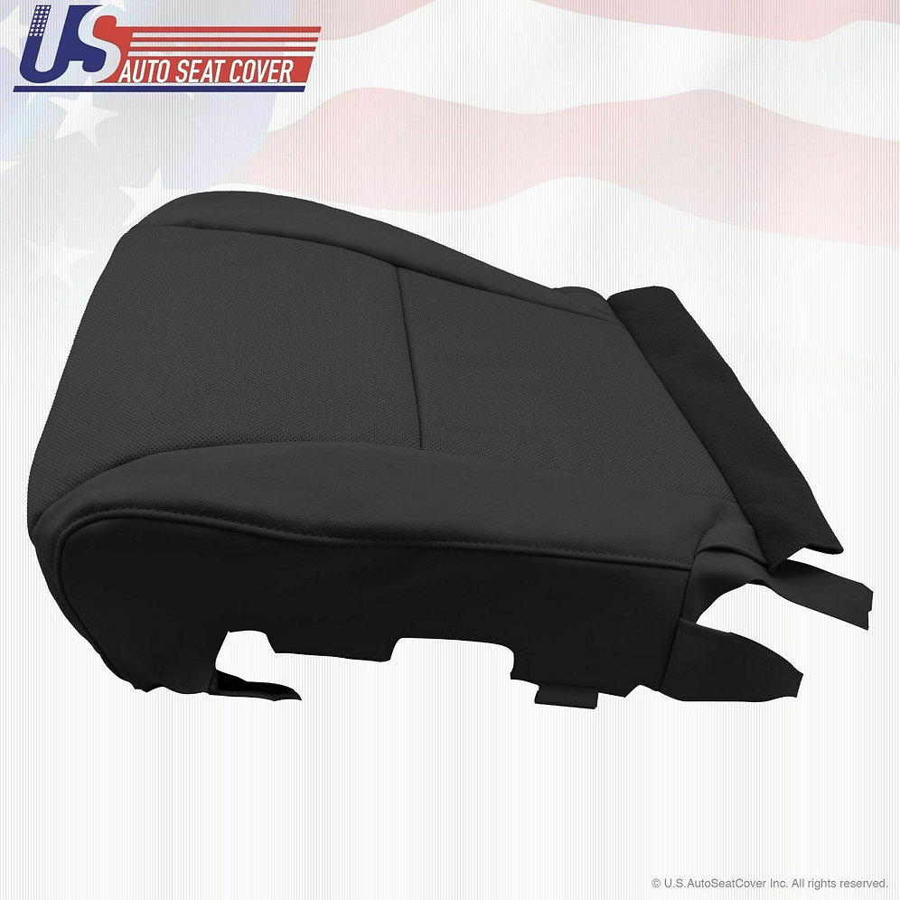 20102012 Lexus RX350 RX450 Driver Bottom Perf. Leather Seat Cover Black usautoseatcover