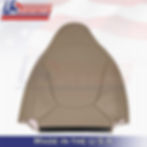 Thumbnail: 1997 1998 Ford F150 Lariat Driver Top Leather Seat Cover Tan