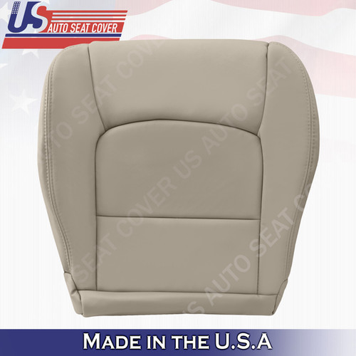 Fits 1999 to 2007 Lexus LX470 Driver Bottom Leather Seat Cover in Tan