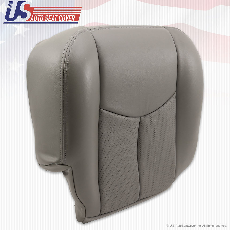 Thumbnail: 2003 to 2006 Cadillac Escalade Driver Bottom Perforated Pewter Gray