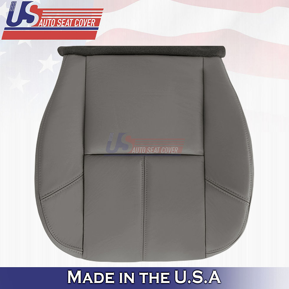 2007 to 2014 Chevy Silverado WT Driver Bottom Vinyl Cover Dark Titanium
