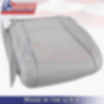 Thumbnail: 2014 to 2019 Toyota Highlander Passenger Bottom Leather Cover Ash Gray