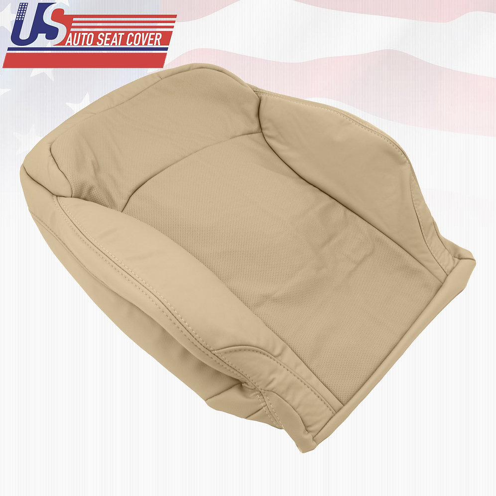 20062013 LEXUS IS250 DRIVER TOP PERFORATED LEATHER SEAT COVER TAN