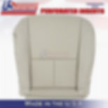 2003-2007 Infiniti G35 Coupe Passenger Bottom Leather Cover Tan