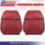 2017-2020 Lexus GS350 F Sport Driver Passenger Top Leather Cover Red