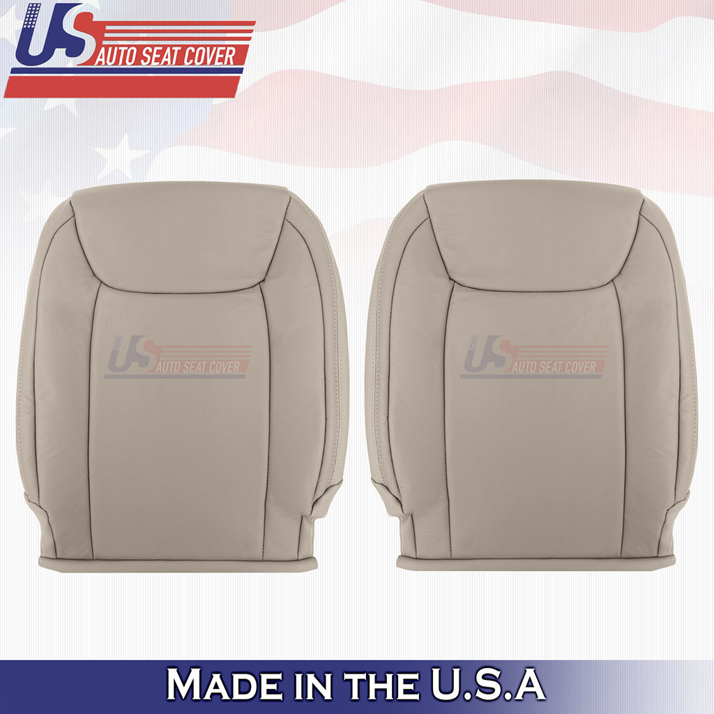 2004-2010 Toyota Sienna Driver/Passenger Top Leather seat covers Tan