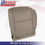Thumbnail: 2007-2013 Toyota Tundra Rear Passenger Top/Bottom Leather seat covers Tan