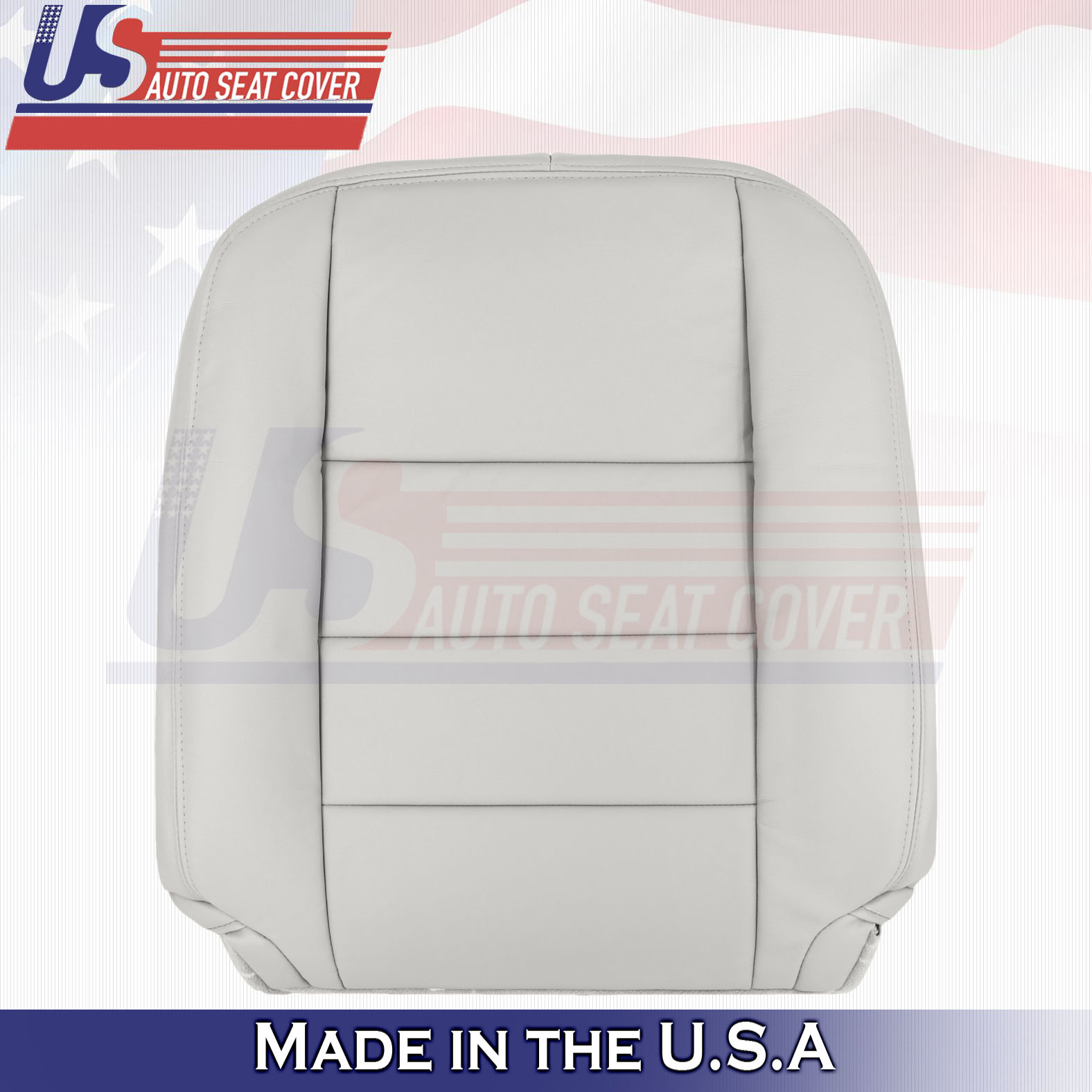 2003-2007 Ford Crown Victoria DriverTop Leather seat Cover Gray