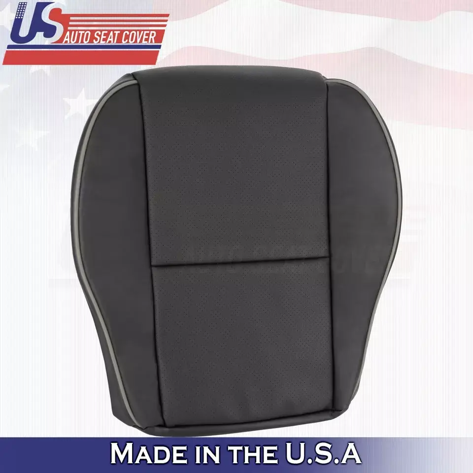 Thumbnail: 2001 to 2005 Lexus IS300 Passenger Bottom Leather w/ Perforated Cover Black