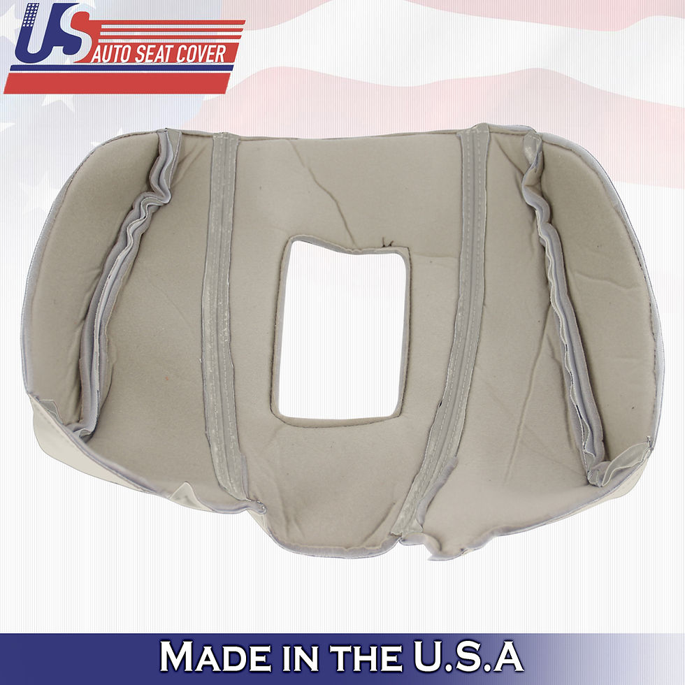 Thumbnail: 2015 - 2020 Cadillac Escalade Center Console Lid Replacement Leather COVER Tan