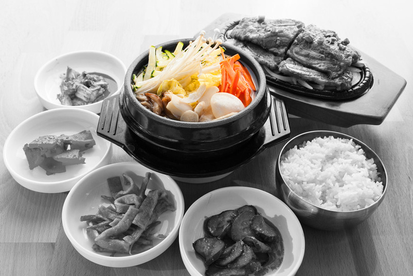 Vegetable tofu & Galbi
